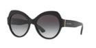 Dolce &amp; Gabbana 56 Black Cat-eye Sunglasses - Dg4320