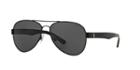 Polo Ralph Lauren 59 Black Pilot Sunglasses - Ph3096