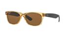 Ray-ban Wayfarer Ivory Sunglasses, Polarized - Rb2132