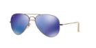 Ray-ban Aviator Bronze Matte Sunglasses - Rb3025
