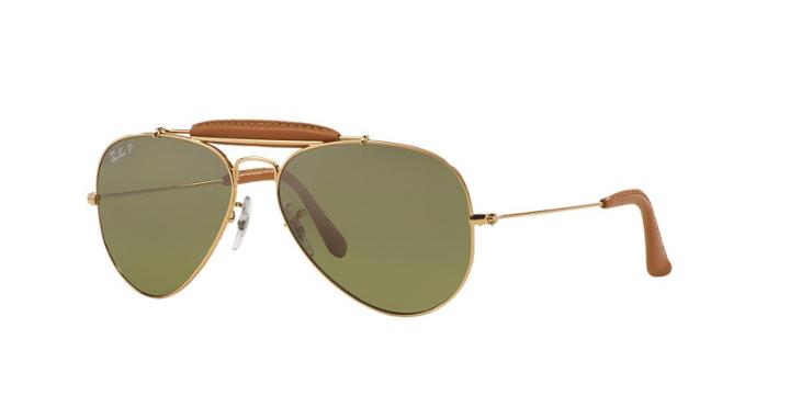 Ray-ban Aviator Craft Gold Sunglasses - Rb3422q