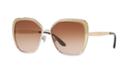 Dolce &amp; Gabbana 56 Silver Square Sunglasses - Dg2197