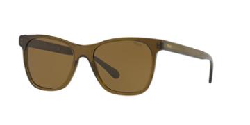 Polo Ralph Lauren 54 Green Square Sunglasses - Ph4128