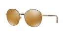 Burberry 56 Gold Wrap Sunglasses - Be3094
