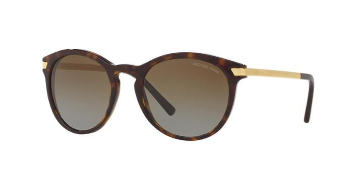Michael Kors Adrianna Tortoise Round Sunglasses - Mk2023