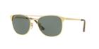 Ray-ban Rb3429m 58 Signet Gold Wrap Sunglasses