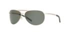 Smith Optics Serpico Slim Silver Shiny Aviator Sunglasses