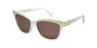 Alexander Mcqueen Amq4239/s White Square Sunglasses