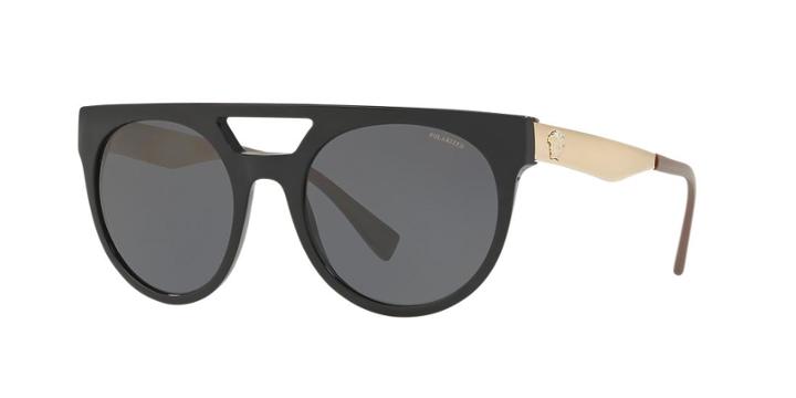 Versace 55 Multicolor Round Sunglasses - Ve4339