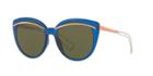 Dior Liner Blue Cat-eye Sunglasses