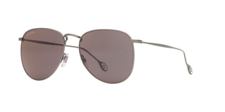 Gucci Gg 2256/s 55 Burgundy Rectangle Sunglasses