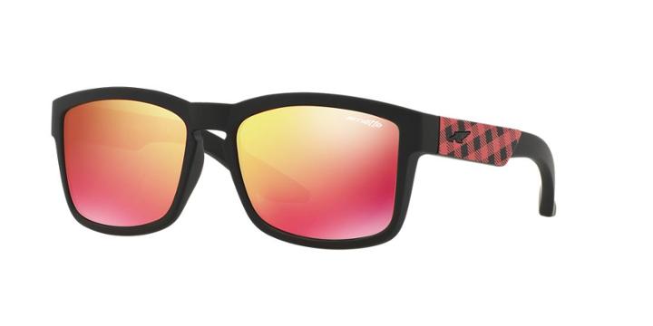 Arnette Turf Black Matte Square Sunglasses - An4220