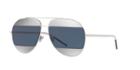Dior Split1 Gunmetal Wrap Sunglasses