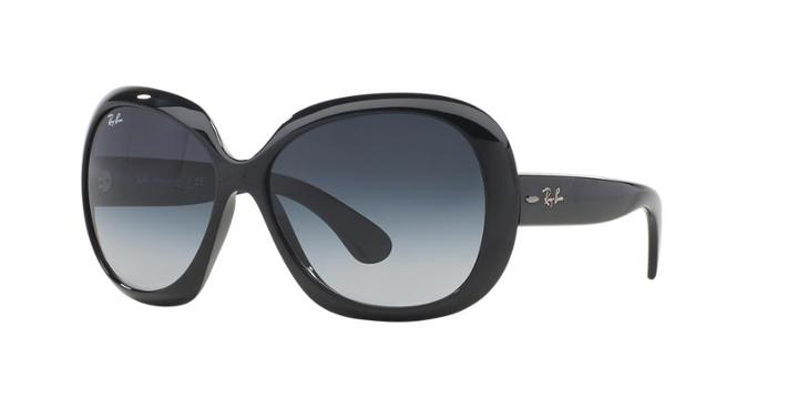 Ray-ban 60 Jackie Ohh Ii Black Butterfly Sunglasses - Rb4098