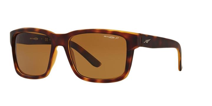 Arnette Swindle Brown Rectangle Sunglasses - An4218