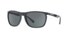 Emporio Armani 59 Black Rectangle Sunglasses - Ea4107
