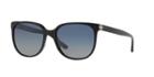 Tory Burch 57 Black Square Sunglasses - Ty7106