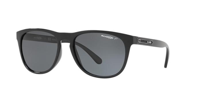 Arnette 56 Hardflip Black Matte Square Sunglasses - An4245