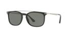 Persol 54 Black Rectangle Sunglasses - Po3173s