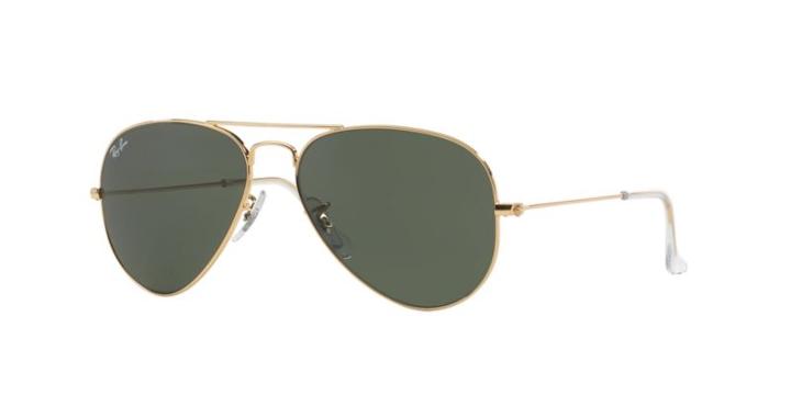 Ray-ban Aviator Gold Sunglasses - Rb3025