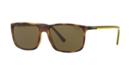 Polo Ralph Lauren 57 Tortoise Rectangle Sunglasses - Ph4115
