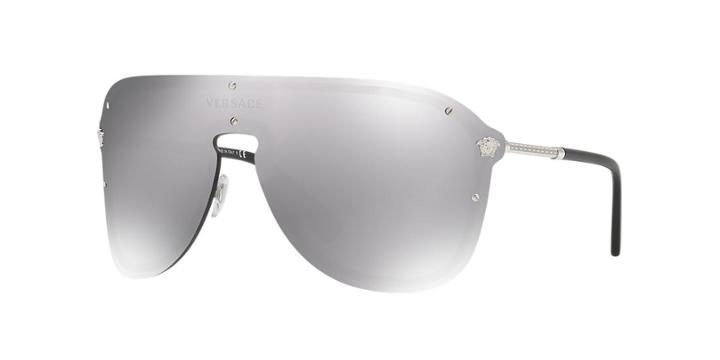 Versace Silver Shield Sunglasses - Ve2180