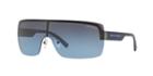 Armani Exchange Ax2024s 35 Gunmetal Matte Square Sunglasses