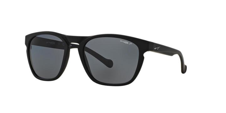 Arnette 55 Groove Black Oval Sunglasses - An4203