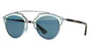 Dior Blue Round Sunglasses - So Real