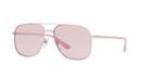 Vogue Eyewear 55 Silver Rectangle Sunglasses - Vo4083s
