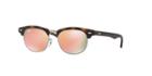 Ray-ban Jr. Tortoise Matte Square Sunglasses - Rj9050s