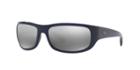 Ray-ban Rb4283ch Blue Wrap Sunglasses