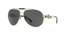 Versace Gold Aviator Sunglasses - Ve2160