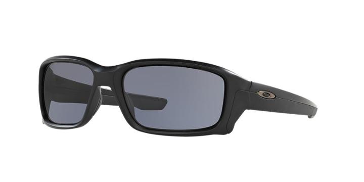 Oakley 58 Straightlink Black Matte Rectangle Sunglasses - Oo9331