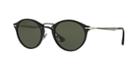 Persol 51 Black Round Sunglasses - Po3166s