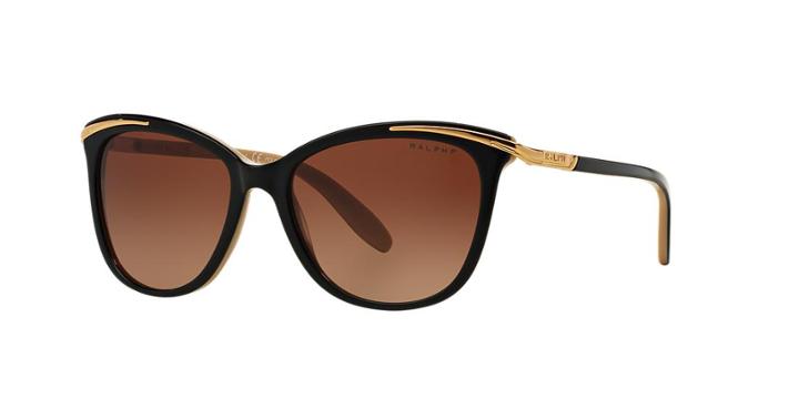 Ralph Black Cat-eye Sunglasses - Ra5203