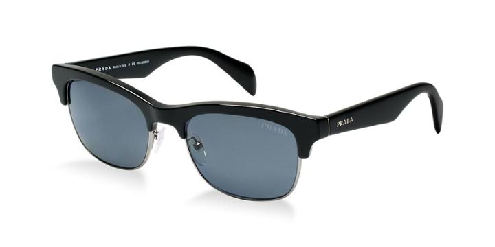 Prada Black Square Sunglasses - Pr 11ps