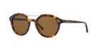 Giorgio Armani Tortoise Matte Round Sunglasses, Polarized - Ar8007