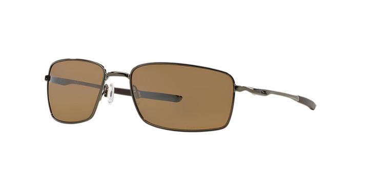 Oakley Square Wire Brown Rectangle Sunglasses - Oo4075