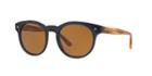 Giorgio Armani Blue Round Sunglasses - Ar8055
