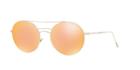 Giorgio Armani 54 Gold Round Sunglasses - Ar6050
