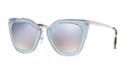 Prada Pr 53ss 52 Blue Cat-eye Sunglasses