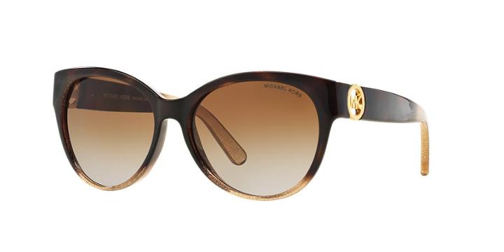 Michael Kors Tabitha I Brown Cat-eye Sunglasses - Mk6026