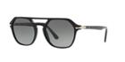 Persol 54 Black Square Sunglasses - Po3206s