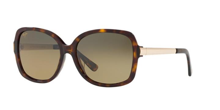 Maui Jim 760 Melika 58 Brown Square Sunglasses