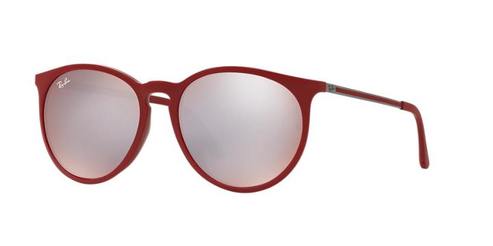 Ray-ban Rb4274f 57 Red Panthos Sunglasses