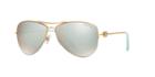 Tiffany &amp; Co. Gold Wrap Sunglasses - Tf3021