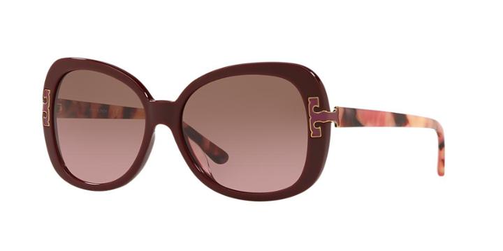 Tory Burch Ty7133u 57 Purple Butterfly Sunglasses