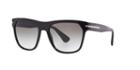 Prada Pr 03rs 55 Black Square Sunglasses
