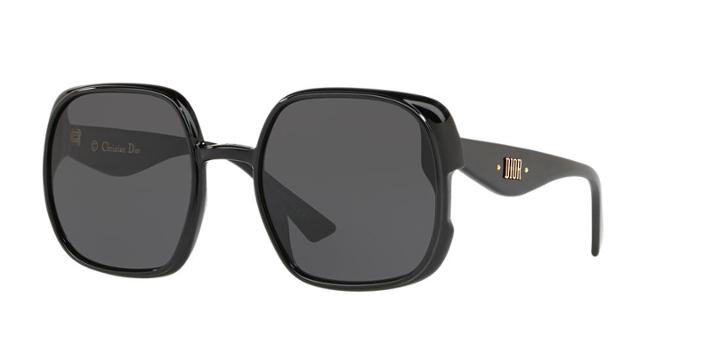 Dior Diornuance 56 Black Square Sunglasses